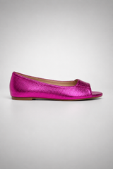 Gianna-Metallic Mule Sandals