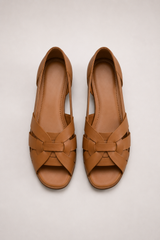 Tavira-Woven Slingback Sandals