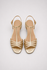 Valeria-Strappy Block Heel Sandals