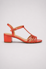 Valeria-Strappy Block Heel Sandals