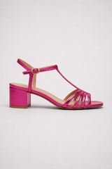 Valeria-Strappy Block Heel Sandals