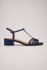 Valeria-Strappy Block Heel Sandals