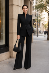Elara-Tailored Blazer Set