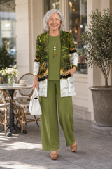 Veridelle - Printed Three-Piece Set