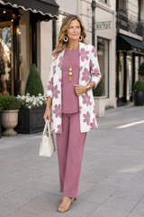 Dahlia - Floral Grace Three-Piece Set