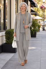 Celina - Golden Radiance Three-Piece Set