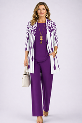 Aurelia - Geometric Grace Three-Piece Set