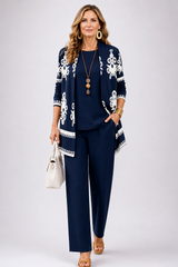 Valentina - Heritage Knit Three-Piece Set