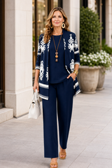 Valentina - Heritage Knit Three-Piece Set
