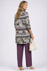 Marissa - Printed Layered Three-Piece Set