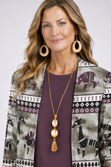 Marissa - Printed Layered Three-Piece Set