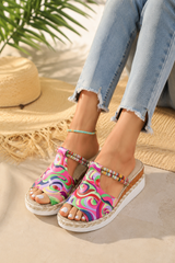 Calista - Bohemian Comfort Slide Sandals