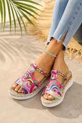 Calista - Bohemian Comfort Slide Sandals