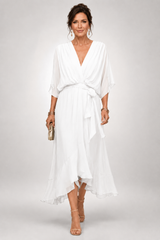 Seraphina – Flowing Tie-Waist Midi Dress