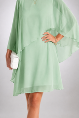 Elowira – Graceful Chiffon Layered Dress