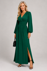 Emerielle – Elegant Long Sleeve Maxi Dress