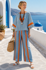 Santelina – Coastal Stripe Two-Piece Set