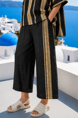 Calyra – Relaxed Stripe Two-Piece Set