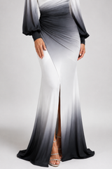 Elysia – Ombre Elegance Maxi Dress