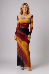 Elaris – Ocean Mist Maxi Dress