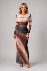 Elaris – Ocean Mist Maxi Dress