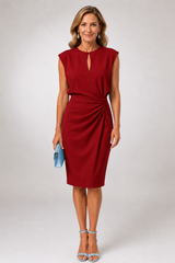 Celestine – Sleek Knot Midi Dress
