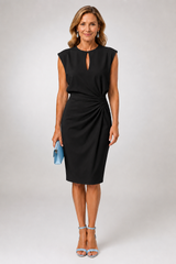 Celestine – Sleek Knot Midi Dress