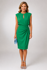 Celestine – Sleek Knot Midi Dress