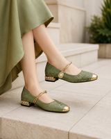 Marcella-Embellished Mary Jane Heels