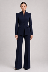 Elara-Tailored Blazer Set