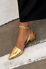 Noiréva - Leather Slingback Pumps