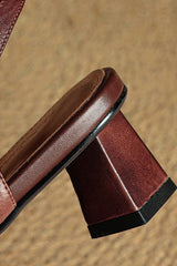 Celestique - Elegant Leather Pumps
