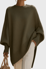 Celestia – Luxe Cashmere Poncho Sweater