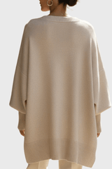 Celestia – Luxe Cashmere Poncho Sweater