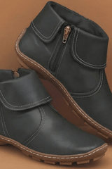Velora – Classic Comfort Leather Ankle Boots