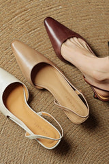 Celestique - Elegant Leather Pumps