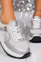Bravelle - Urban Zip Comfort Sneakers