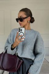 Denise - Fluffy Knit Jumper