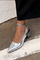 Noiréva - Leather Slingback Pumps