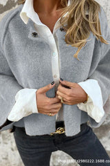 Elise - Short Cardigan with Chic Flared Sleeves