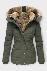 Celeste Fur Hood Jacket