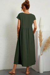 Serenna - Relaxed Pocket Maxi Dress