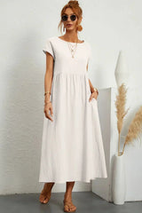 Serenna - Relaxed Pocket Maxi Dress