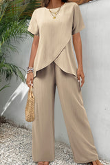 Solmira - Relaxed Ribbed Lounge Set