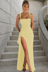 Aria – Elegant High-Slit Evening Dress