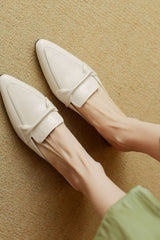 Cavelle - Leather Mule Pumps