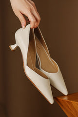 Elarisse - Luxe Leather Pumps