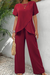 Solmira - Relaxed Ribbed Lounge Set