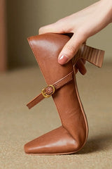 Seralyn - Classic Leather Pumps