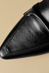 Cavelle - Leather Mule Pumps